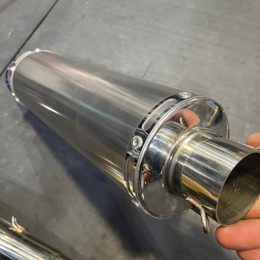 ◆D182　GSX-R125　リアルスピード　メテオ　チタン/ステン社外マフラー