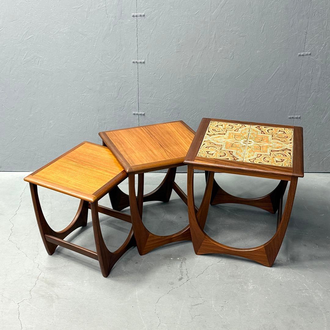 G-PLAN(ジープラン) Astro タイルトップ ネストテーブル (502)