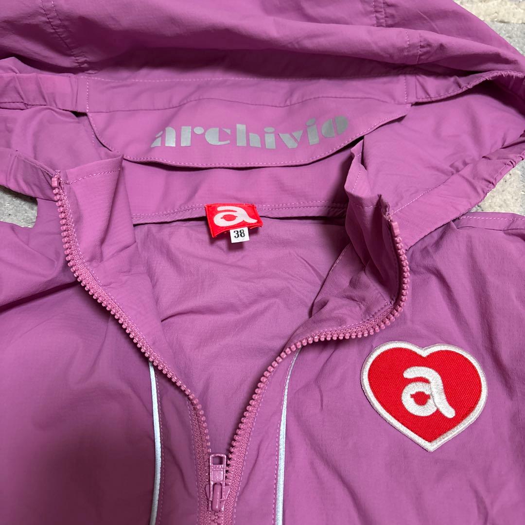 archivioピンク　ウィンドブレーカー38