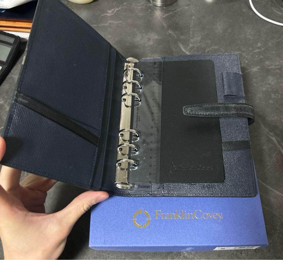 GANZO 名刺入れレザー❌ FranklinCovey システム手帳64340