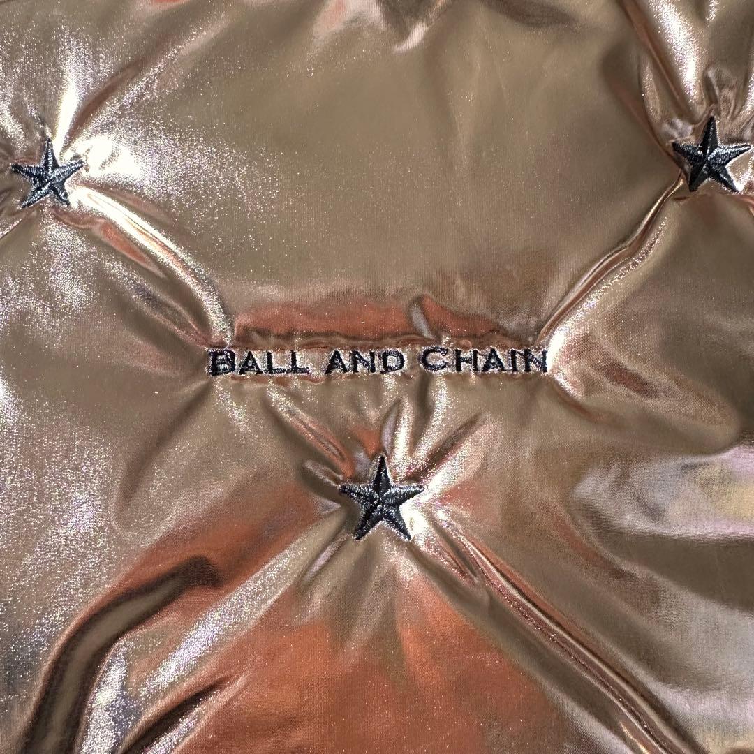 【新品】 ボールアンドチェーン 中綿 etoile ゴールド