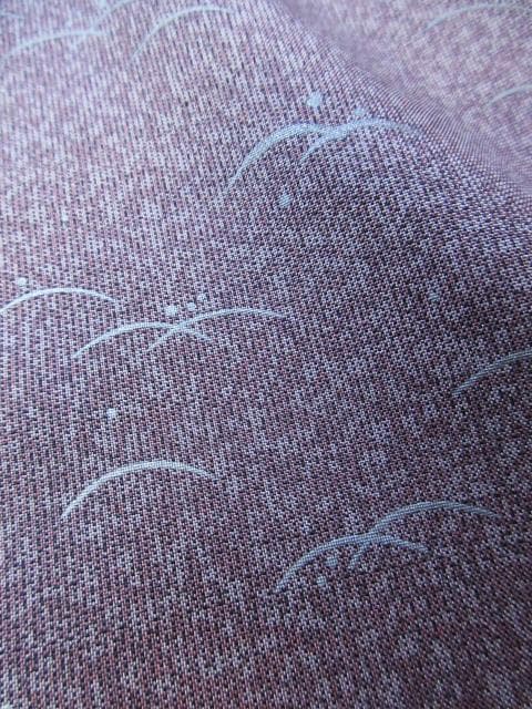 未着用に近い！本場縞大島紬＊中昌紬織物＊奄美浪漫＊訪問着＊１５６ｃｍ＊裄６５