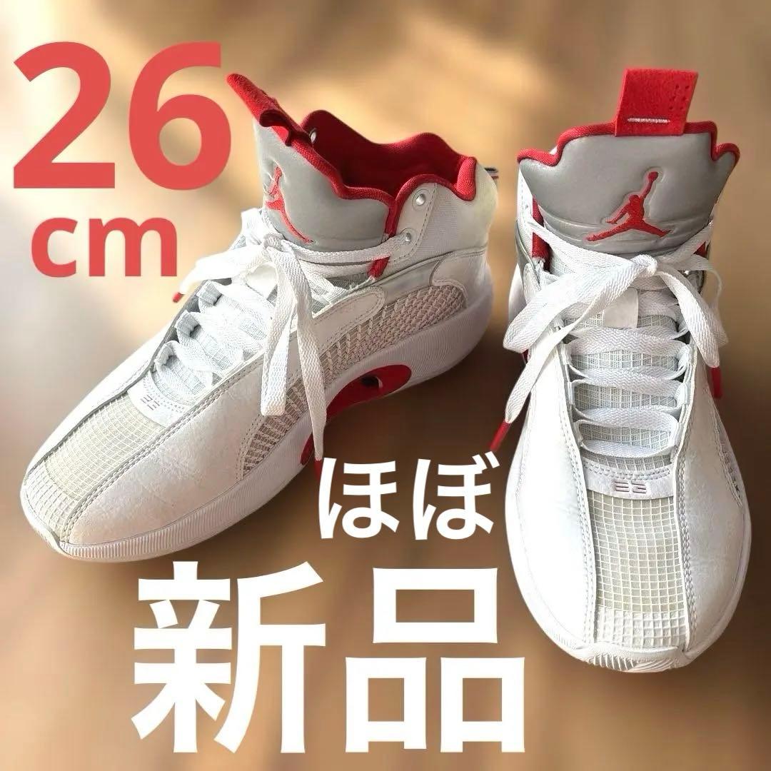 新品未使用　26cm エアージョーダン JORDAN 35 \"FIRE RED\"