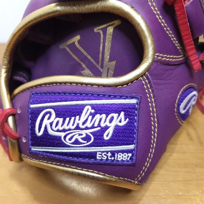 ローリングス ハイパーテック カラーシンク ゴールド 投手用 軟式グローブ