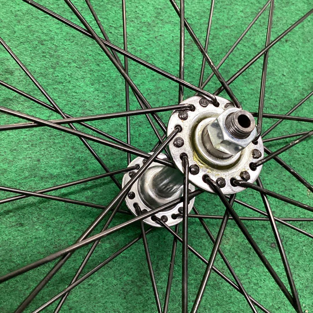 前輪 700x25C タイヤ付 前ホイール 自転車　クイックリリース
