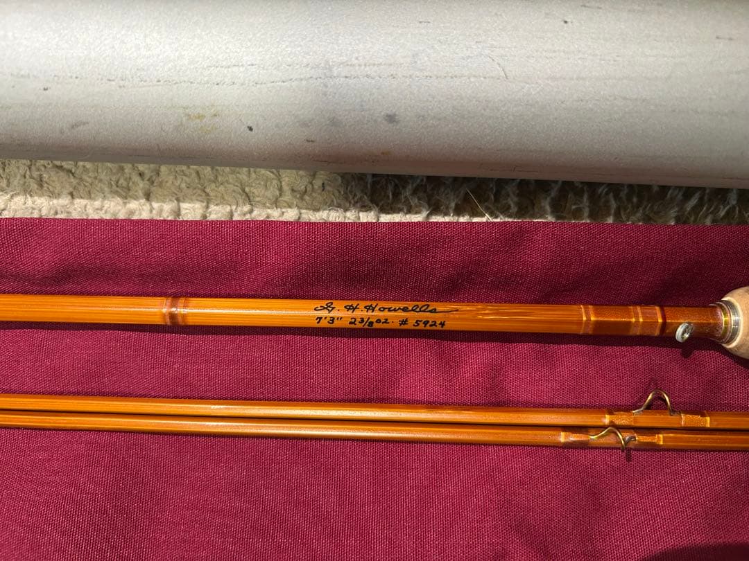 【ひろさん専用】Gary Howells バンブーフライロッド