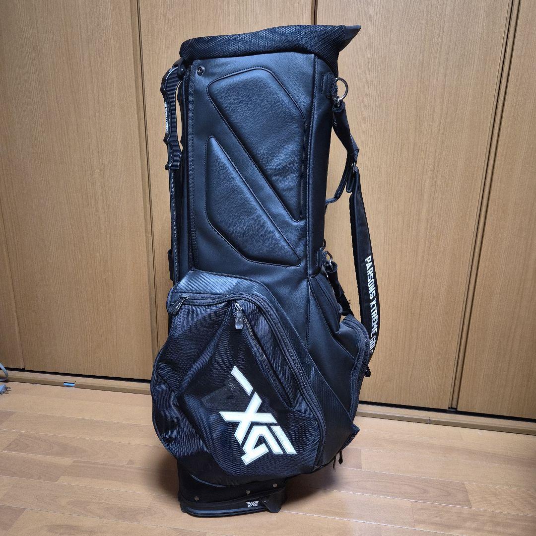 PXG ブラック キャディバッグ　注意あり！