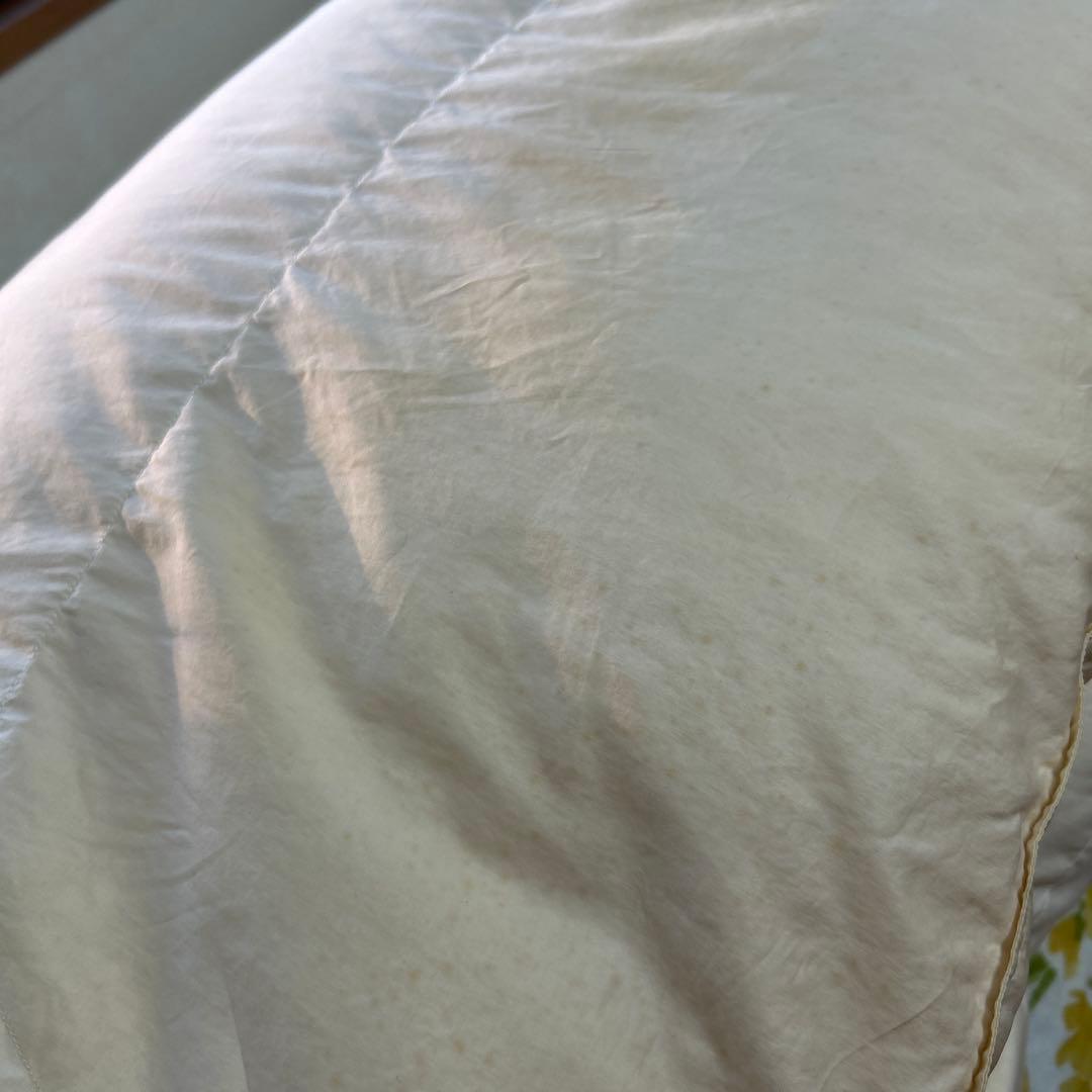 最高級！グランドマザー　グースダウン掛け布団！クリーニング済み！