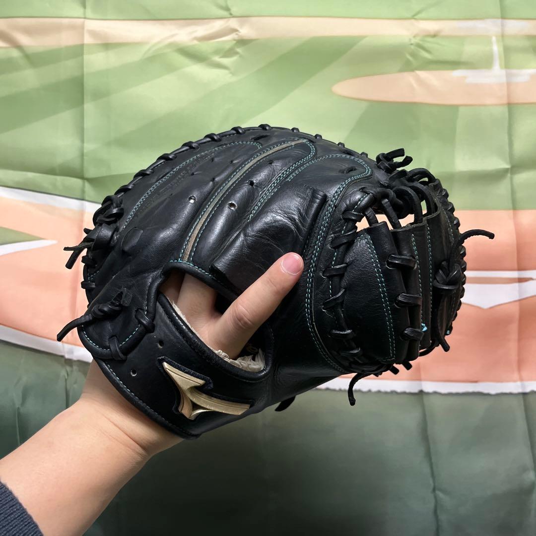 1022 ミズノ グローバルエリート 型抜群 軟式少年 キャッチャーミット