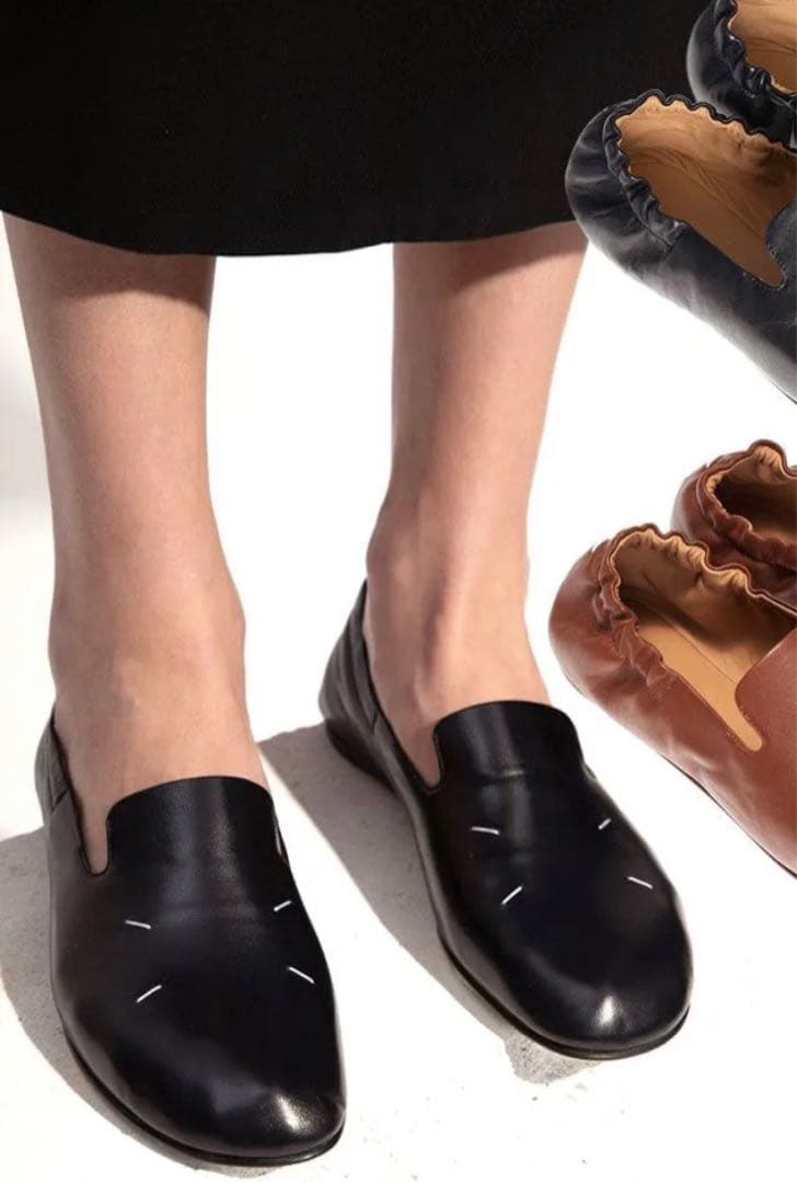 【新品未使用】Martin Margiela KIKI スリッポン　4 ステッチ