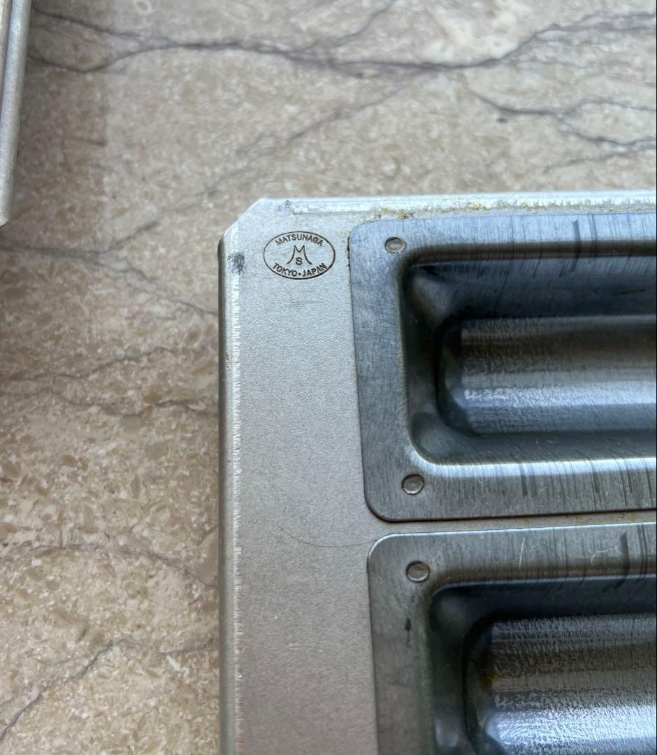 松永製作所　金属製　焼き菓子型 2枚セット