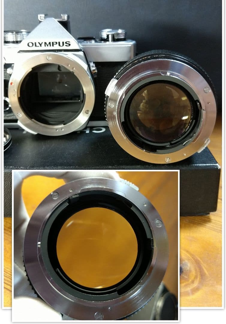 稼働品！オリンパス M-1 フィルム カメラ M-system 55㎜ f1.2