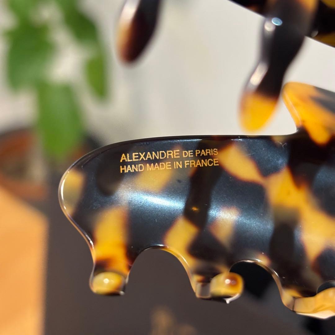 ★なあ★ALEXANDRE DE PARIS ヘアクリップ　Lクリップ