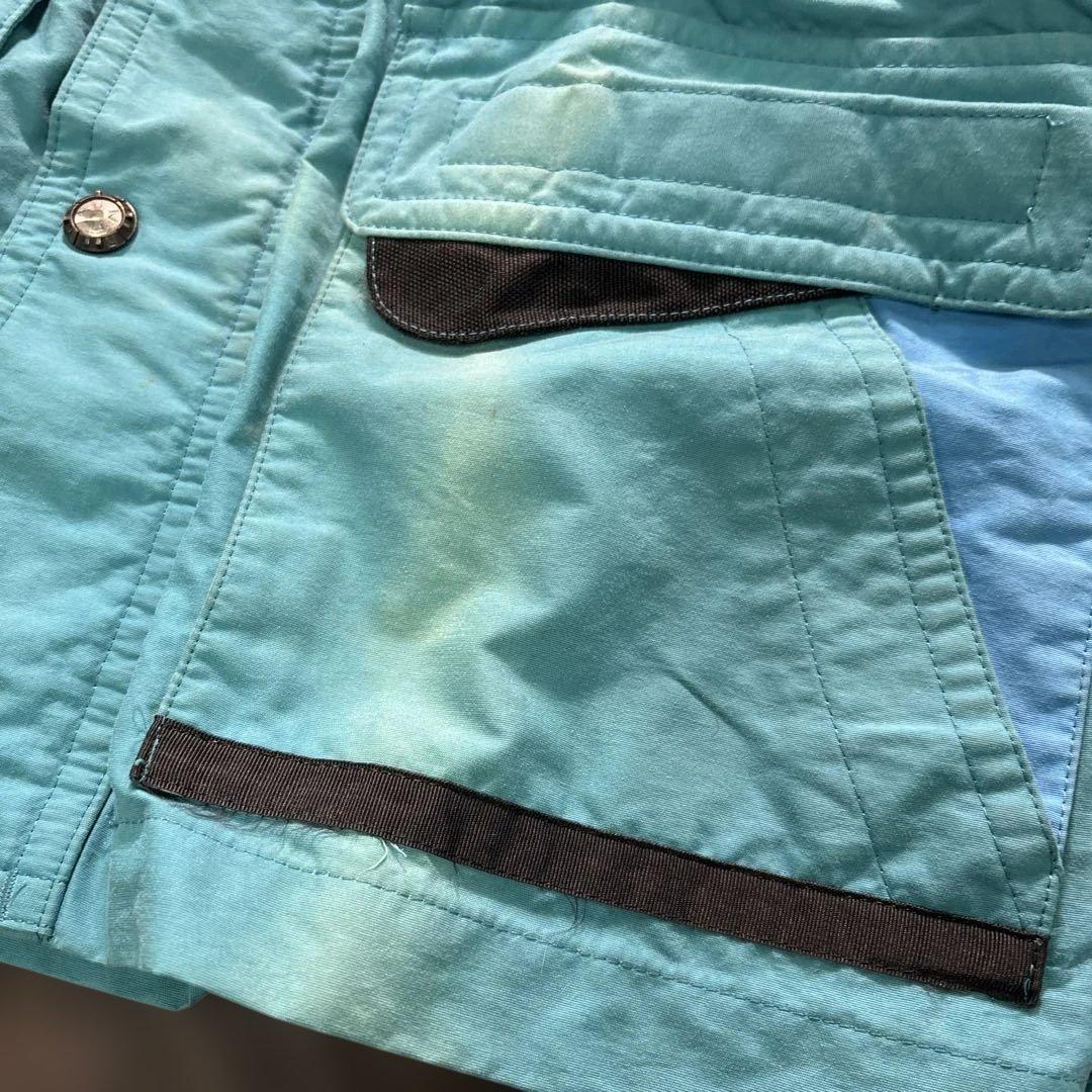 7AS1【THE NORTH FACE】90's スキーウェア上下古着used