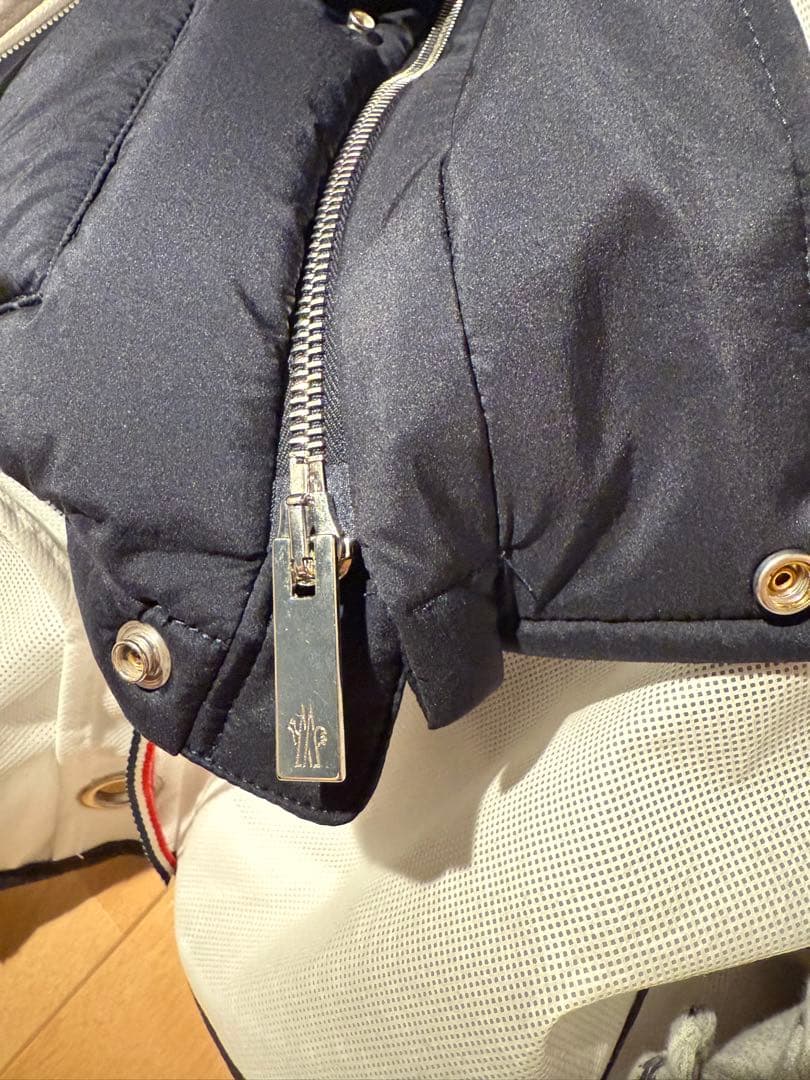 38万新品★モンクレール★3★ダウンジャケット『Mussala』ダークネイビー