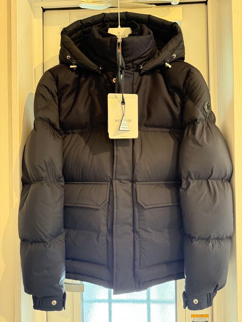 38万新品★モンクレール★3★ダウンジャケット『Mussala』ダークネイビー