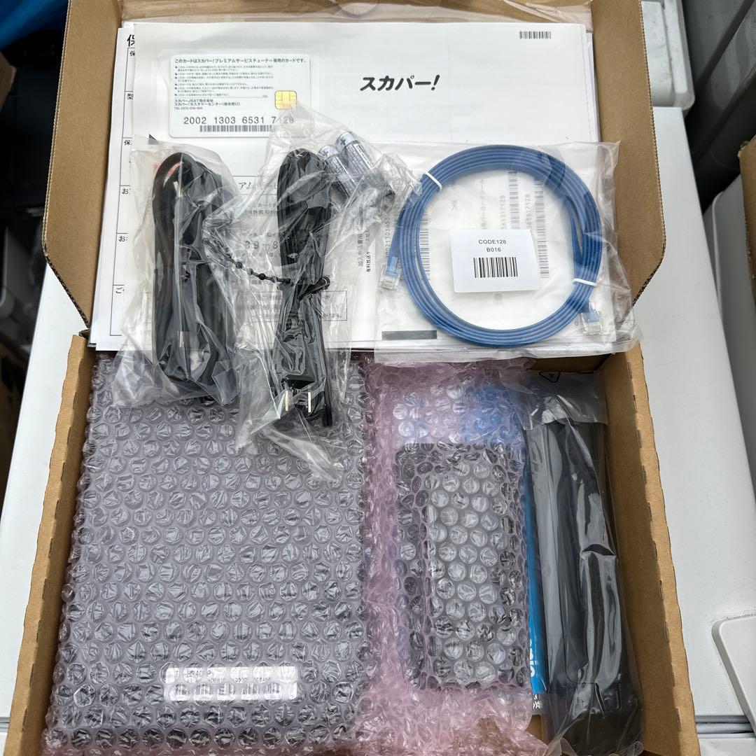 新品未使用 スカパー　HD対応チューナー TZ―HR400P