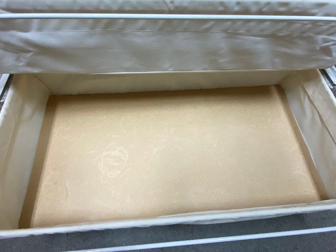 ✨大人気✨無印良品　スチールユニットシェルフ中ワイド　帆布バスケット2個付