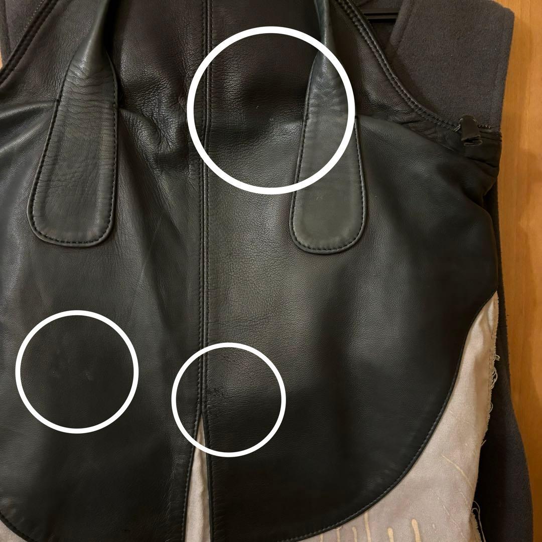 Mariana Mendez マリアナ・メンデス トートバッグ 黒革×布