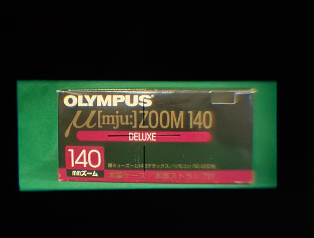 オリンパス OLYMPUS μ ZOOM140 DELUXE フィルムカメラ