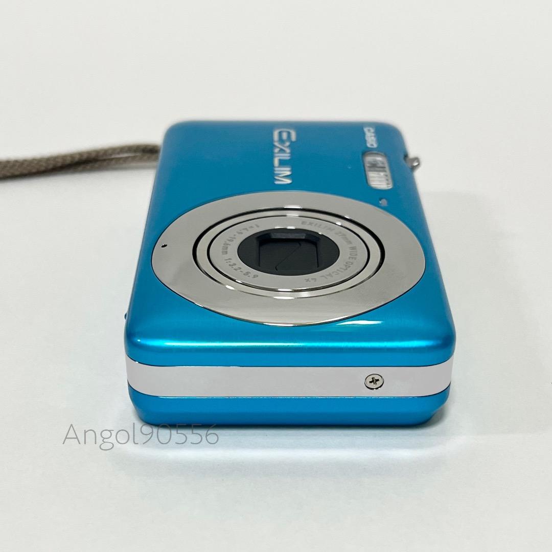 美品 CASIO EX-Z800 コンパクトデジタルカメラ ブルー 取説 箱