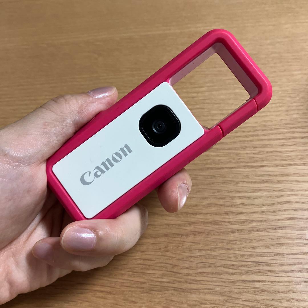 Canon iNSPiC REC FV-100 (ピンク) 中古