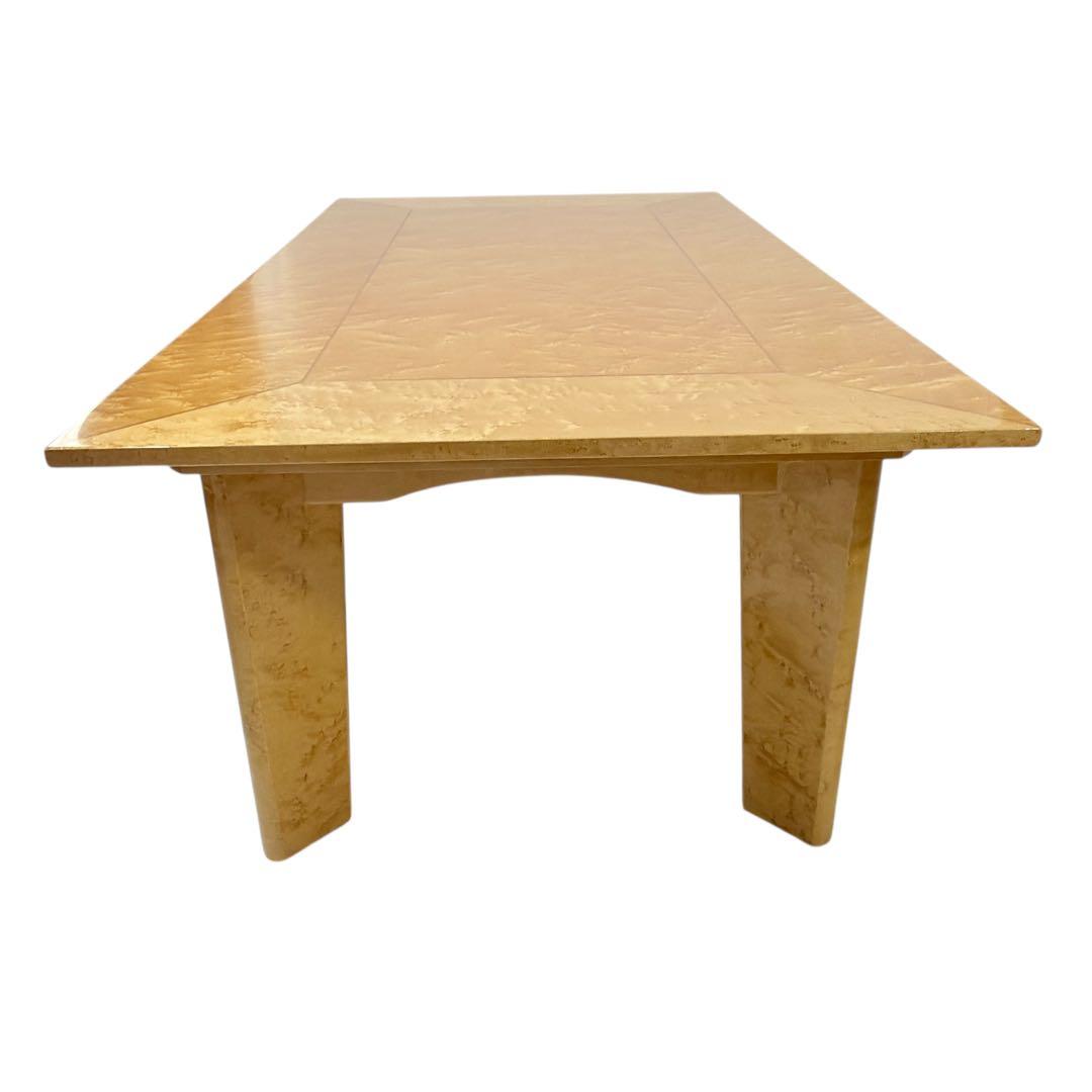 定価30万 IDC 大塚家具 スプレンダー バーズアイメープル リビングテーブル