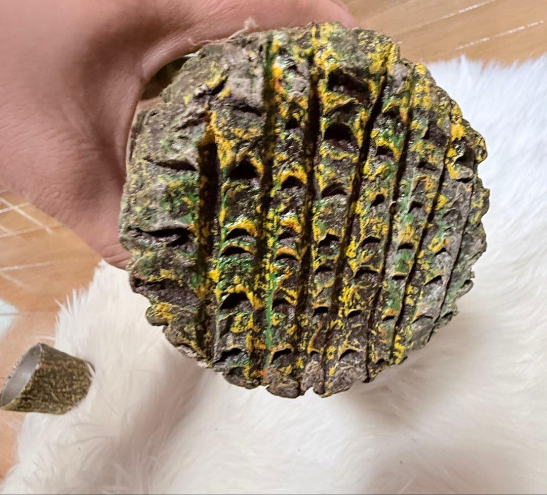 昭和レトロ 木彫り酒瓶 猪＆ワニ デザイン オブジェ