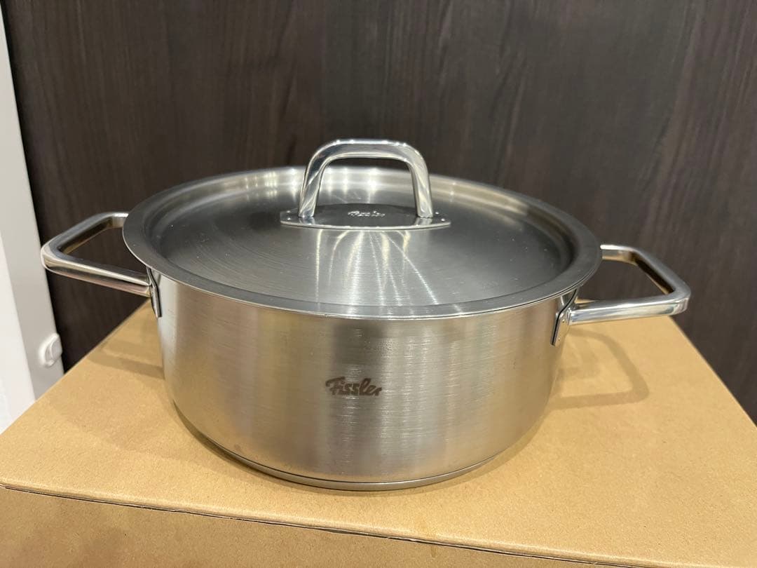 Made in Germany ドイツ製Fissler ステンレス両手鍋20cm