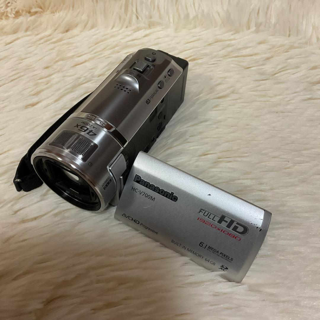 【簡易動作確認済】Panasonic HC-V700M フルHD ビデオカメラ