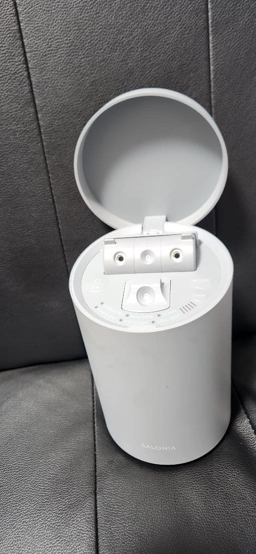 SALONIA ビュアブライト スチーマー グレー