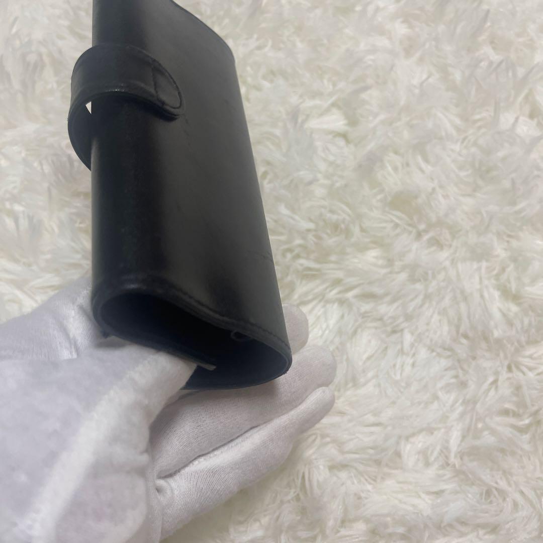 モンブラン　MontBlanc 折り畳みペンケース　ペンケース　黒　革　ビジネス