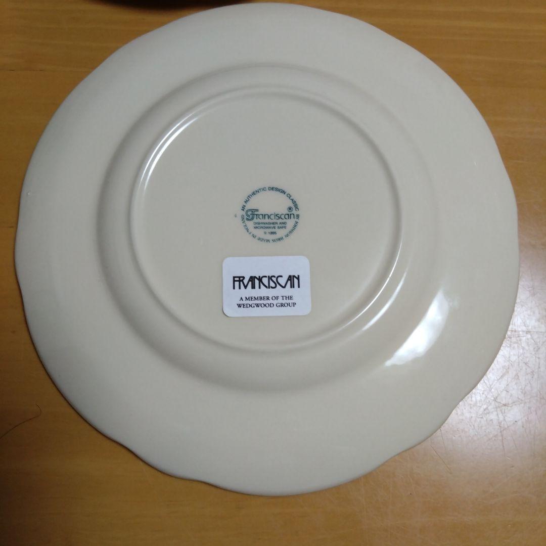 フランシスカン　砂漠ローズディナープレート　2枚　 新品