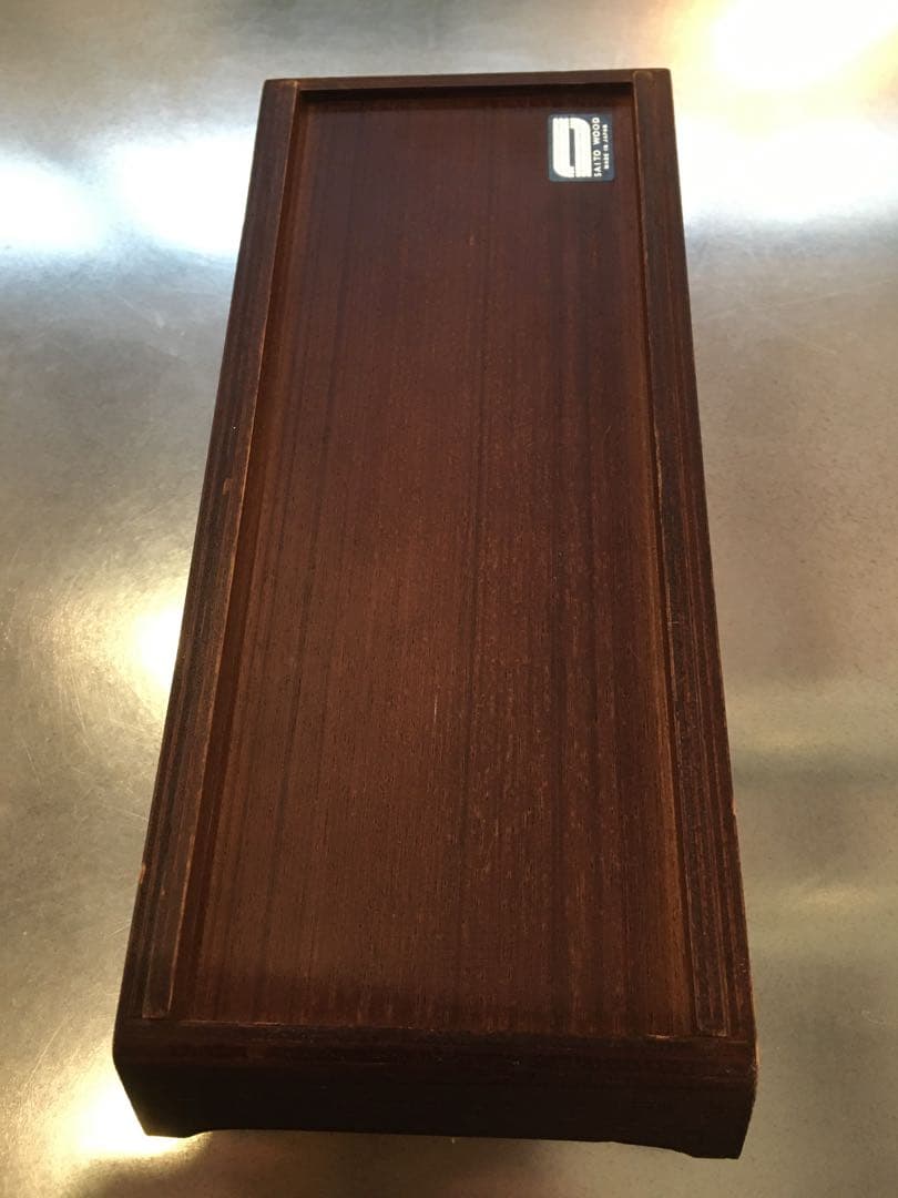 サイトーウッド　木製カトラリートレー　箸入れ　　スプーン　フォーク入れ