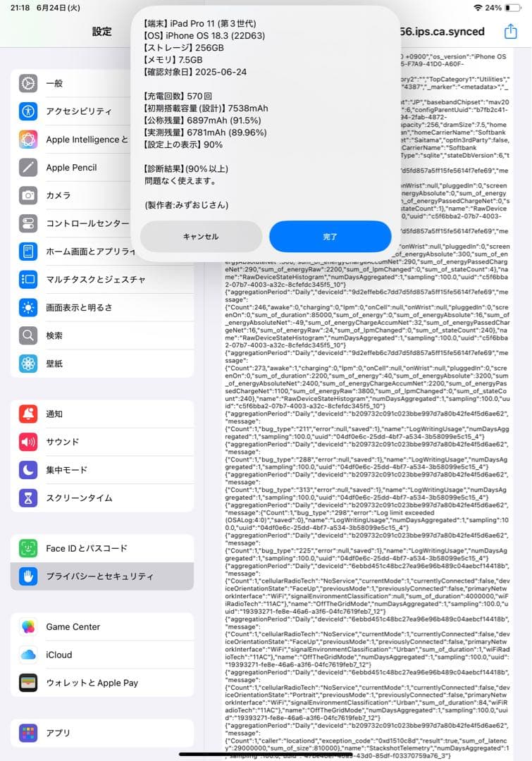 iPad pro 11インチ 第3世代(2021)Wi-Fi+Cellular