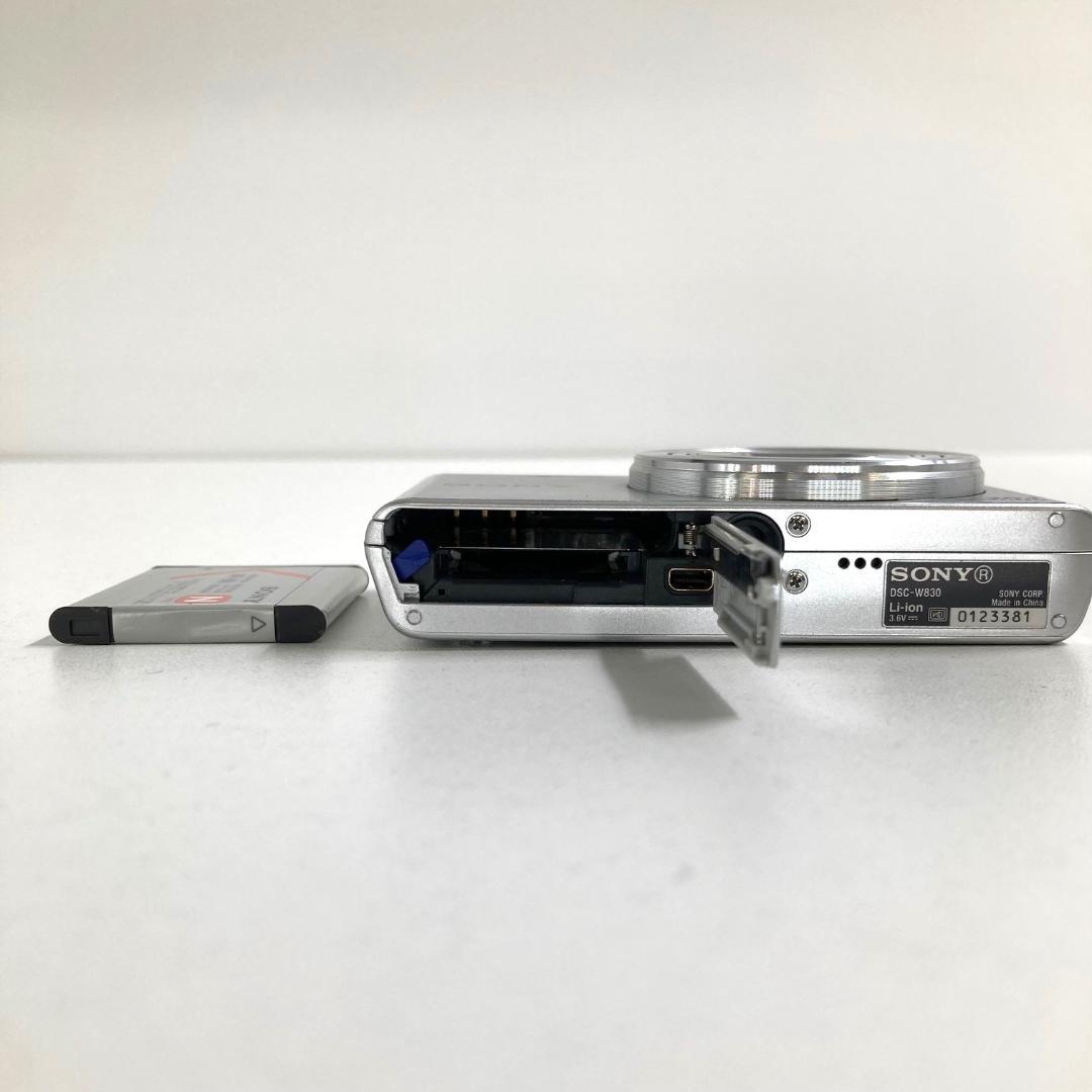 SONY　デジタルカメラ　Cyber-shot　DSC-W830　シルバー