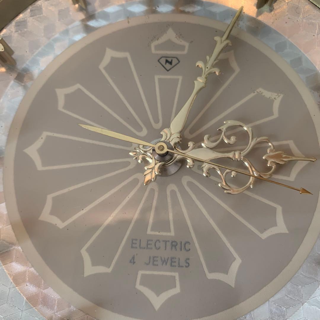 置き時計 電池式 昭和 レトロ アンティーク