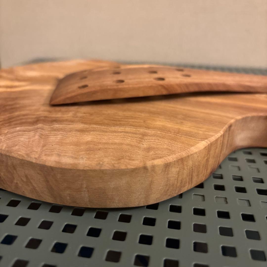 オリーブの木　まな板＆穴あきターナー