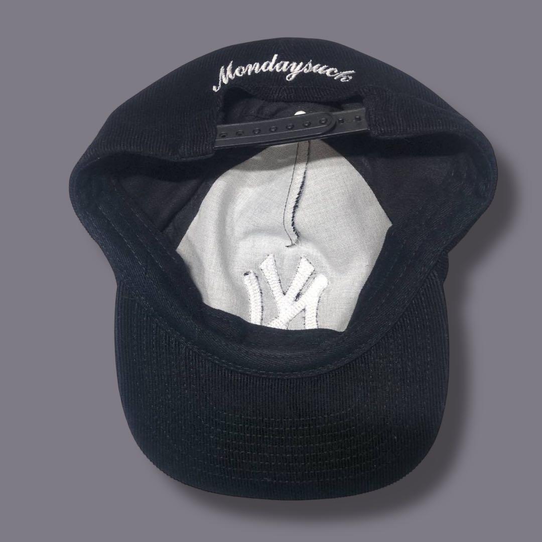 mondaysuck 完売品 コーデュロイ　ヤンキース　チェーンステッチ