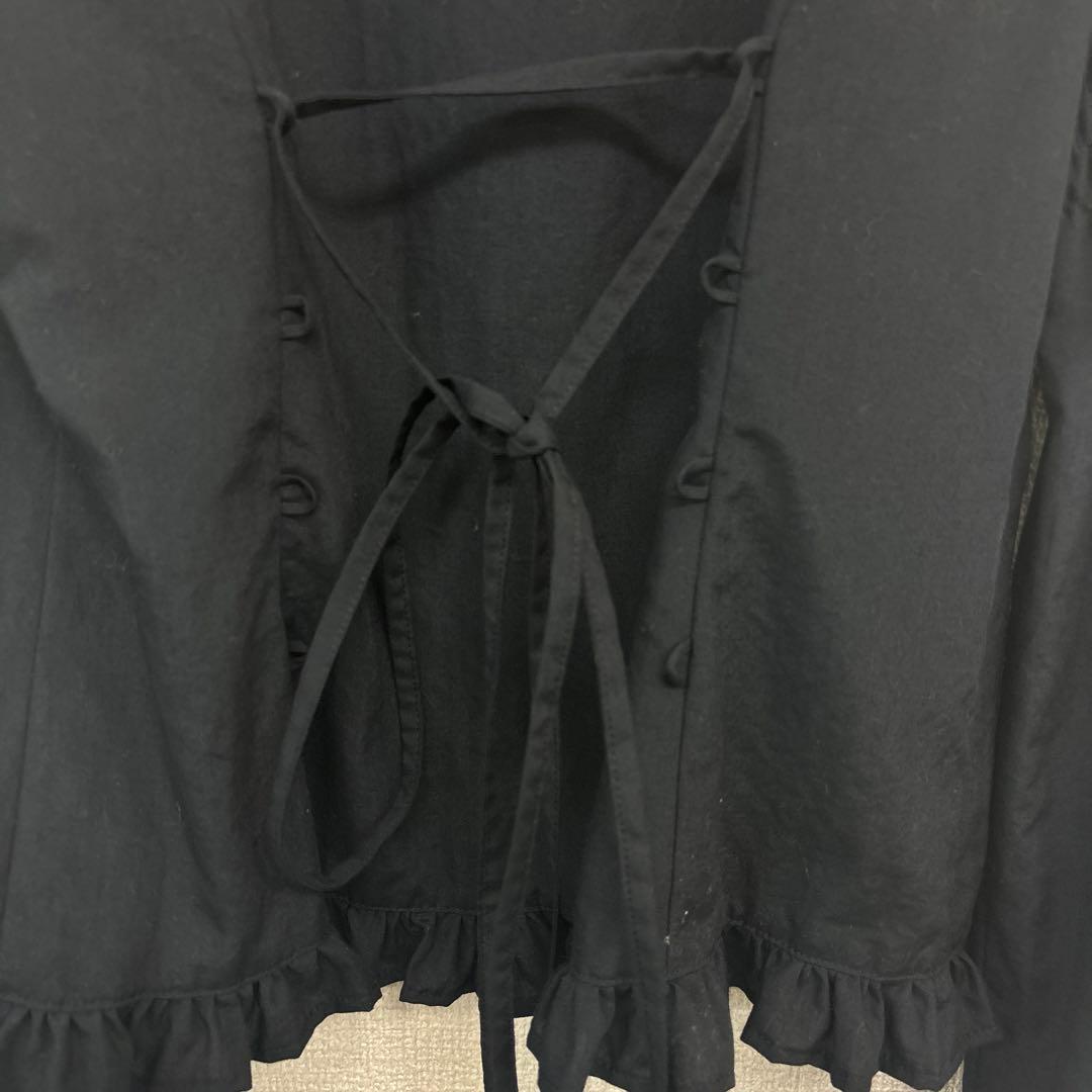 ヴィクトリアンメイデン　ブラウス　フリル　ブラック　黒　ロリィタ