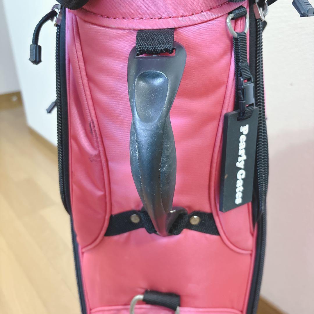 K399 パーリーゲイツ ピンクキャディバッグ