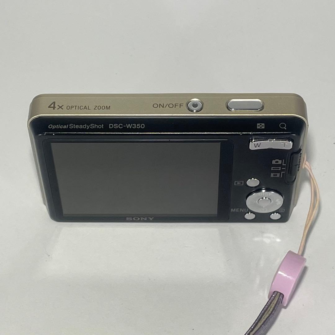 【美品】SONY Cyber-shot DSC-W350 ゴールド