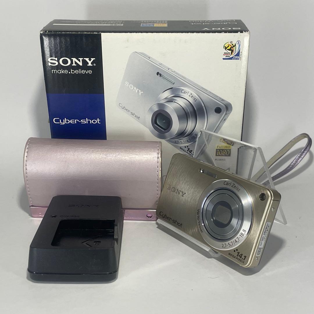 【美品】SONY Cyber-shot DSC-W350 ゴールド