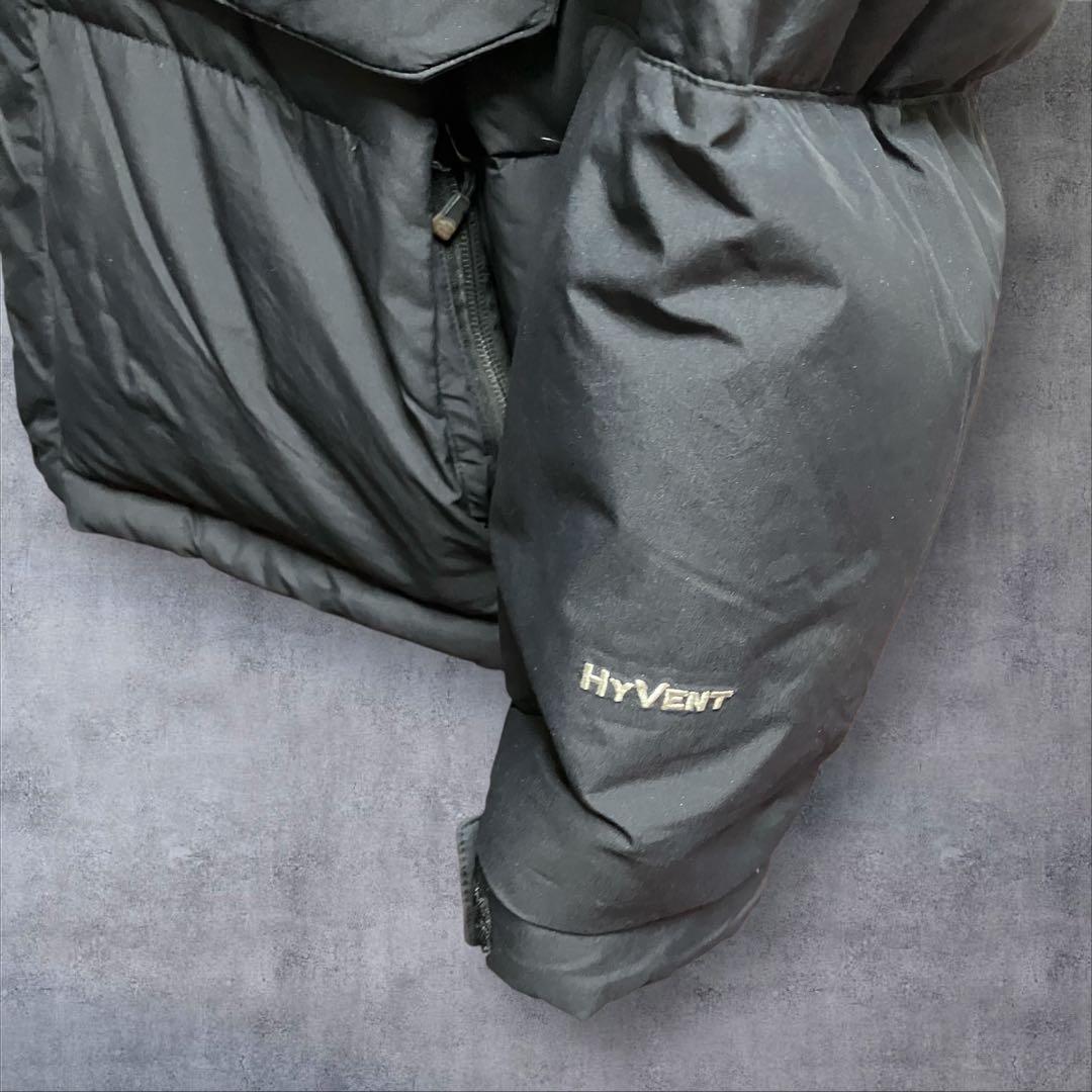 メ*8様 希少ノースフェイス ブラック ダウン　マクマード　HYVENT L