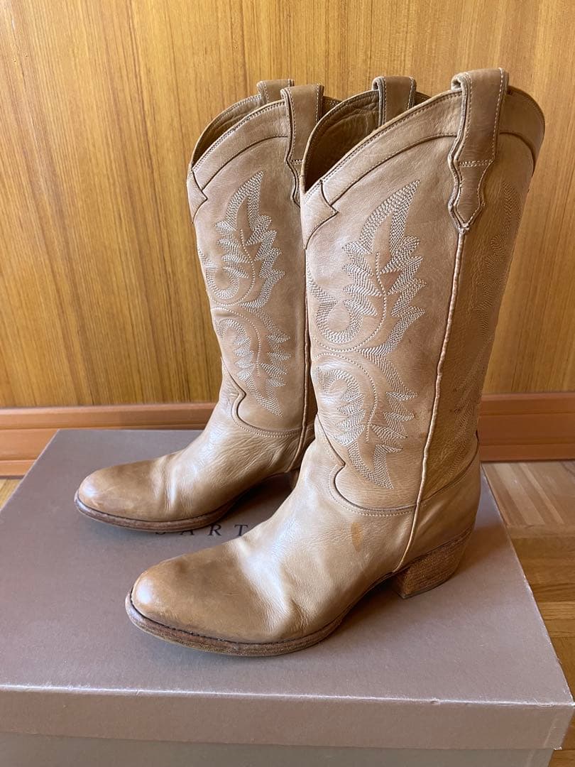 SARTORE ウエスタンブーツ 39 DEUXIEME CLASSE