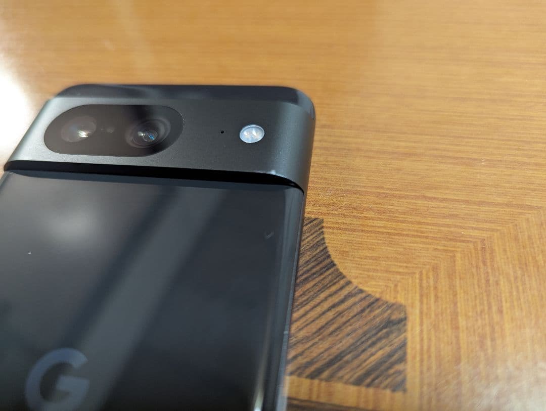 未使用近いGoogle Pixel 8 128GB Obsidianサイクル6回