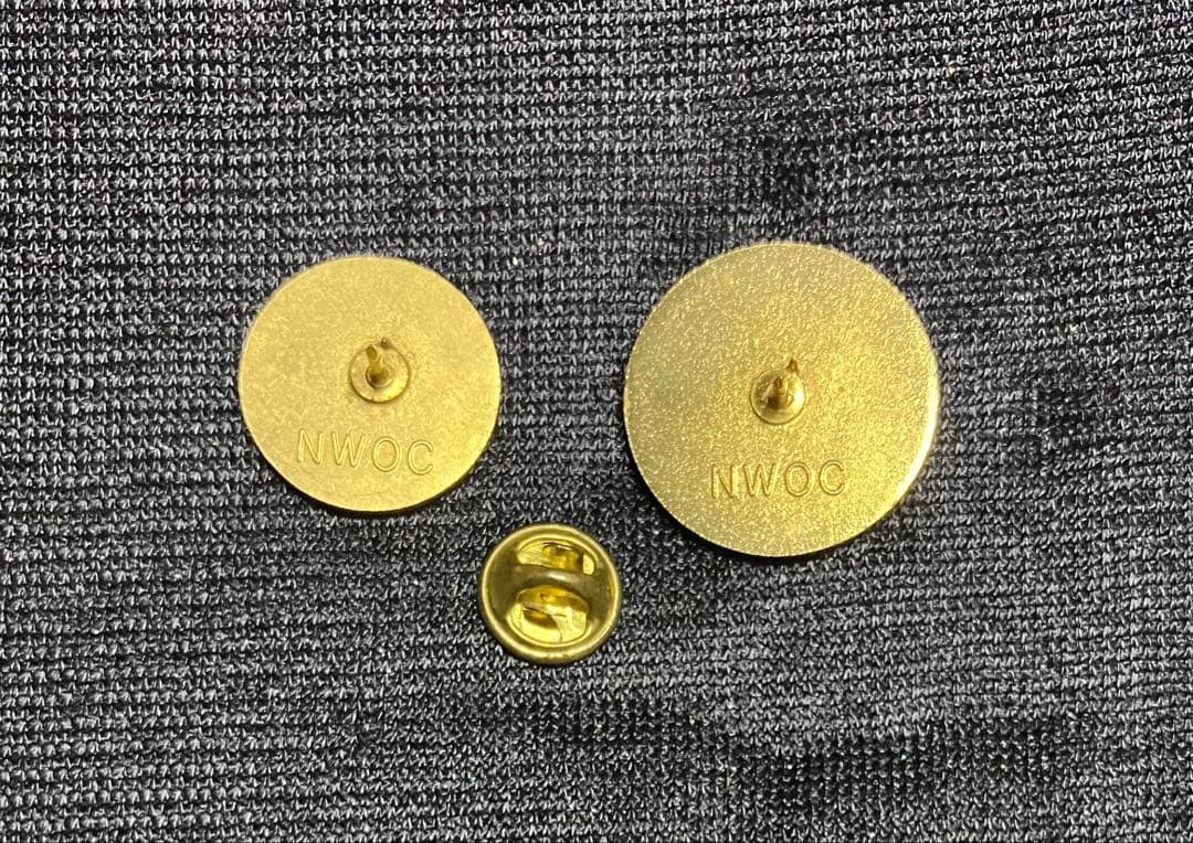 希少1998長野オリンピック ピンバッジ/招致25mm金