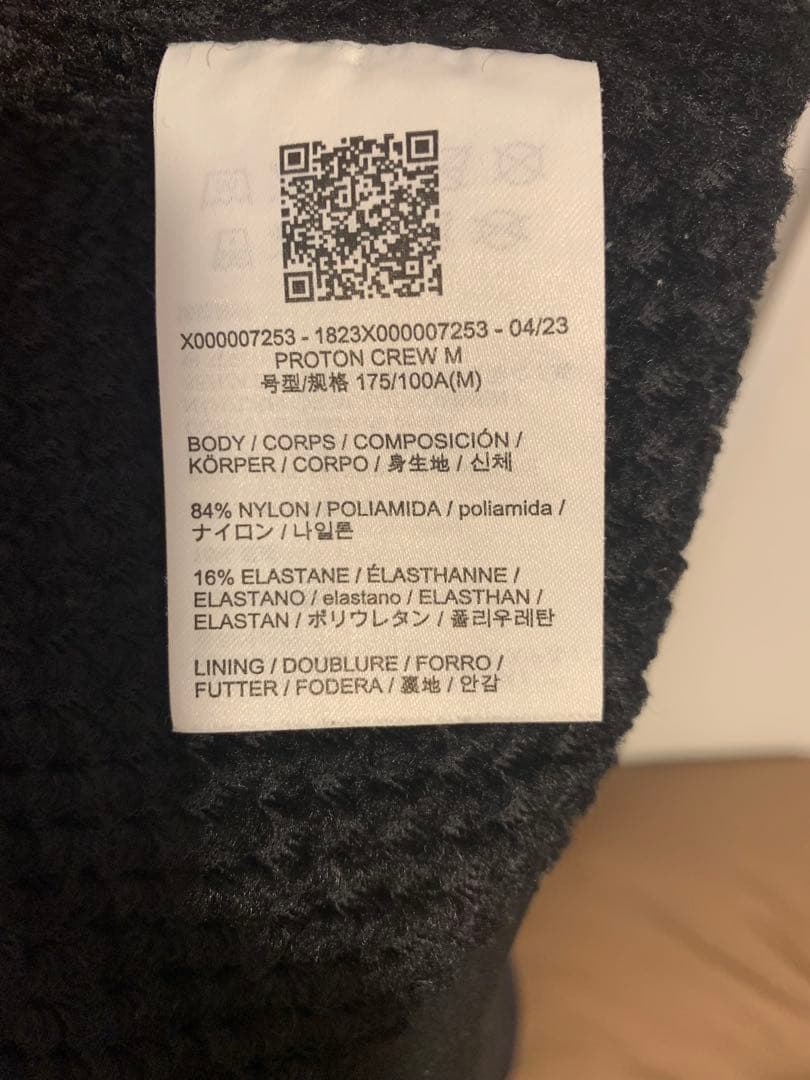 ARC'TERYX PROTON CREW M ブラック