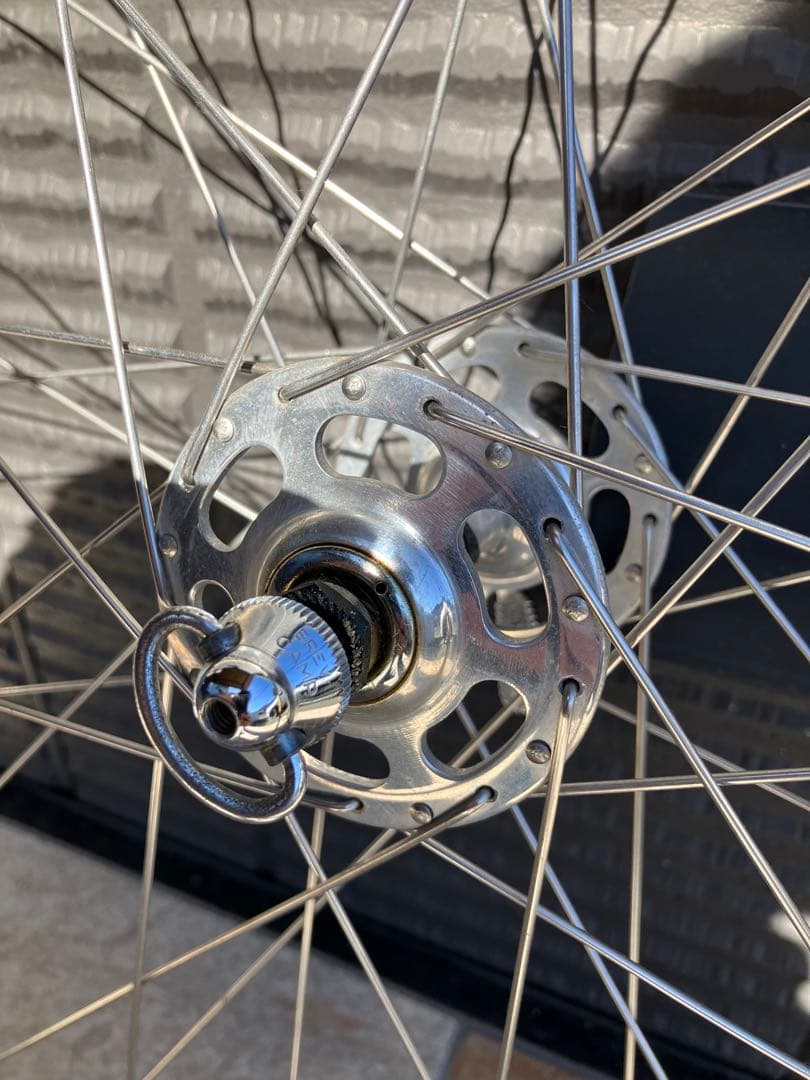 CAMPAGNOLO RECORD ラージフランジ 36H × MAVIC リム