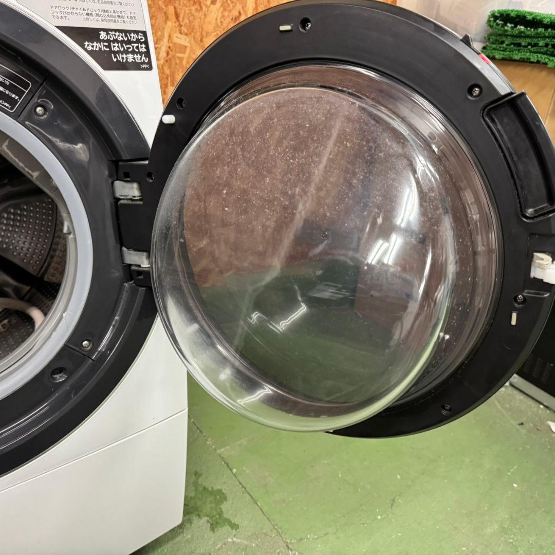 252 ドラム式洗濯機　右開き　極美品　家庭向　保証込　関東圏対応　大人気モデル
